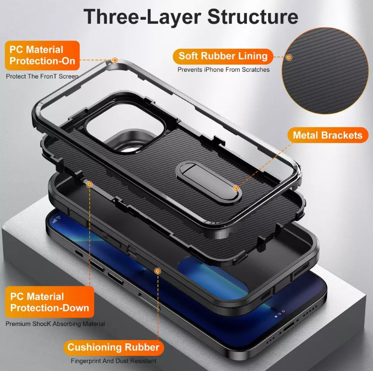 Premium Drop-Protection Style Double-Layers Kickstand Phone Case- for Apple iPhone 14 Series 2022 - Super Savings Technologies Co.,LTD Premium Drop-Protection Style Double-Layers Kickstand Phone Case- for Apple iPhone 14 Series 2022 - Super Savings Technologies Co.,LTD